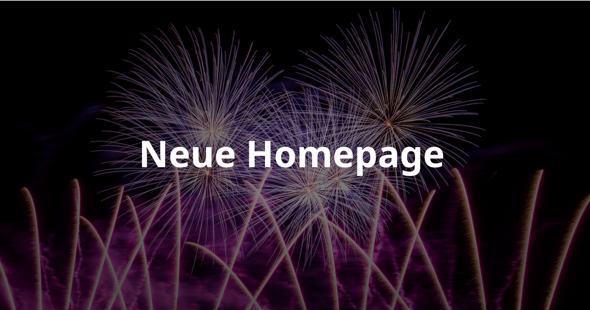 Relaunch unserer Homepage